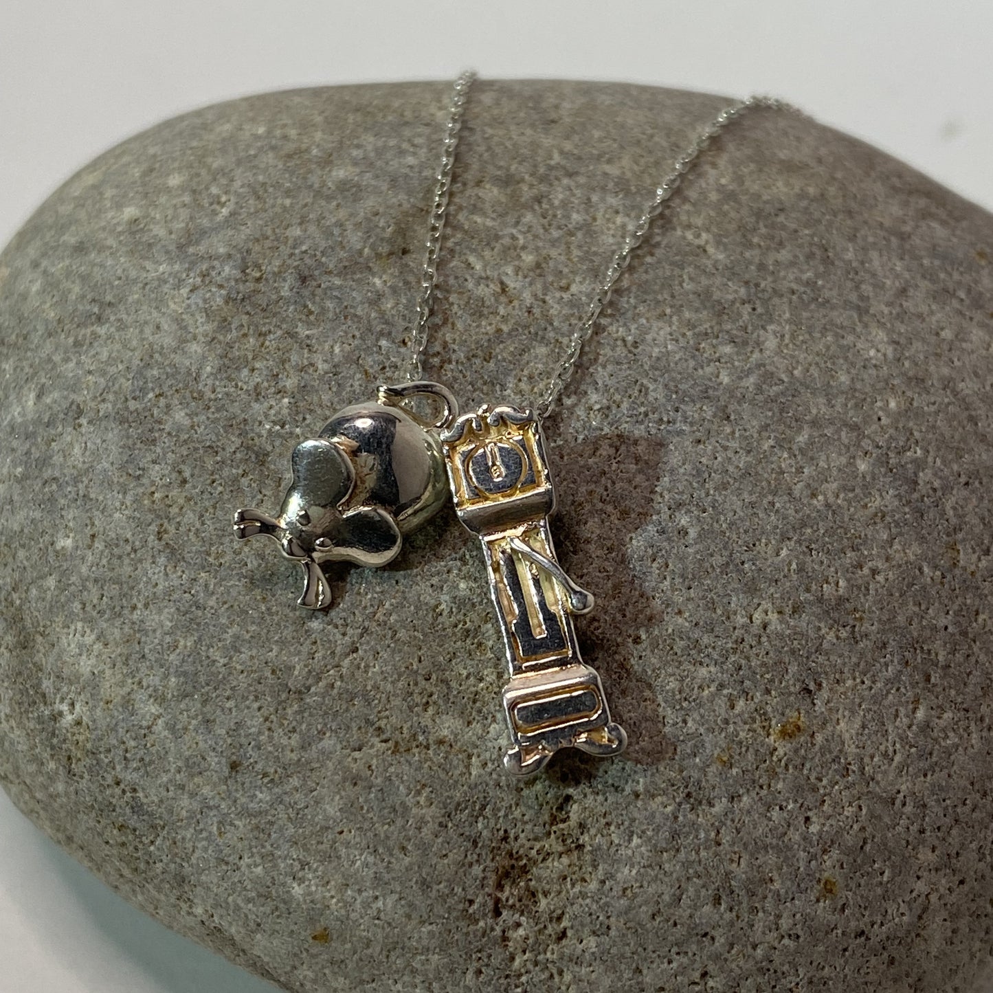 Sterling Silver .925 'Hickory Dickory' Necklace