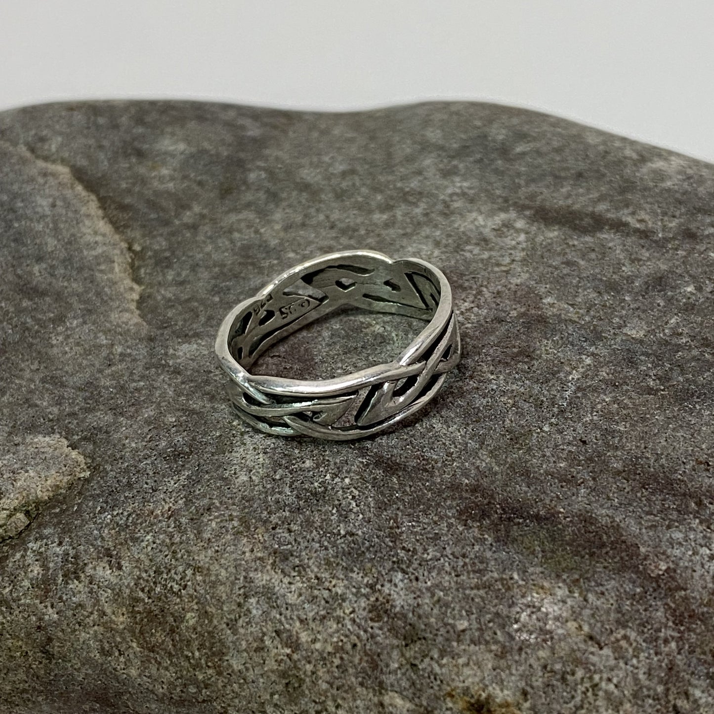 Sterling Silver .925 Celtic Pattern Ring