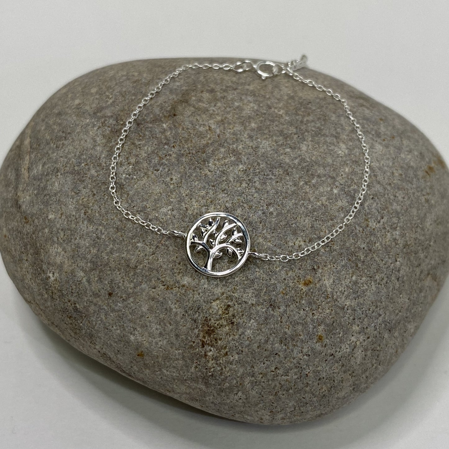 Sterling Silver .925 'Tree of Life' Bracelet