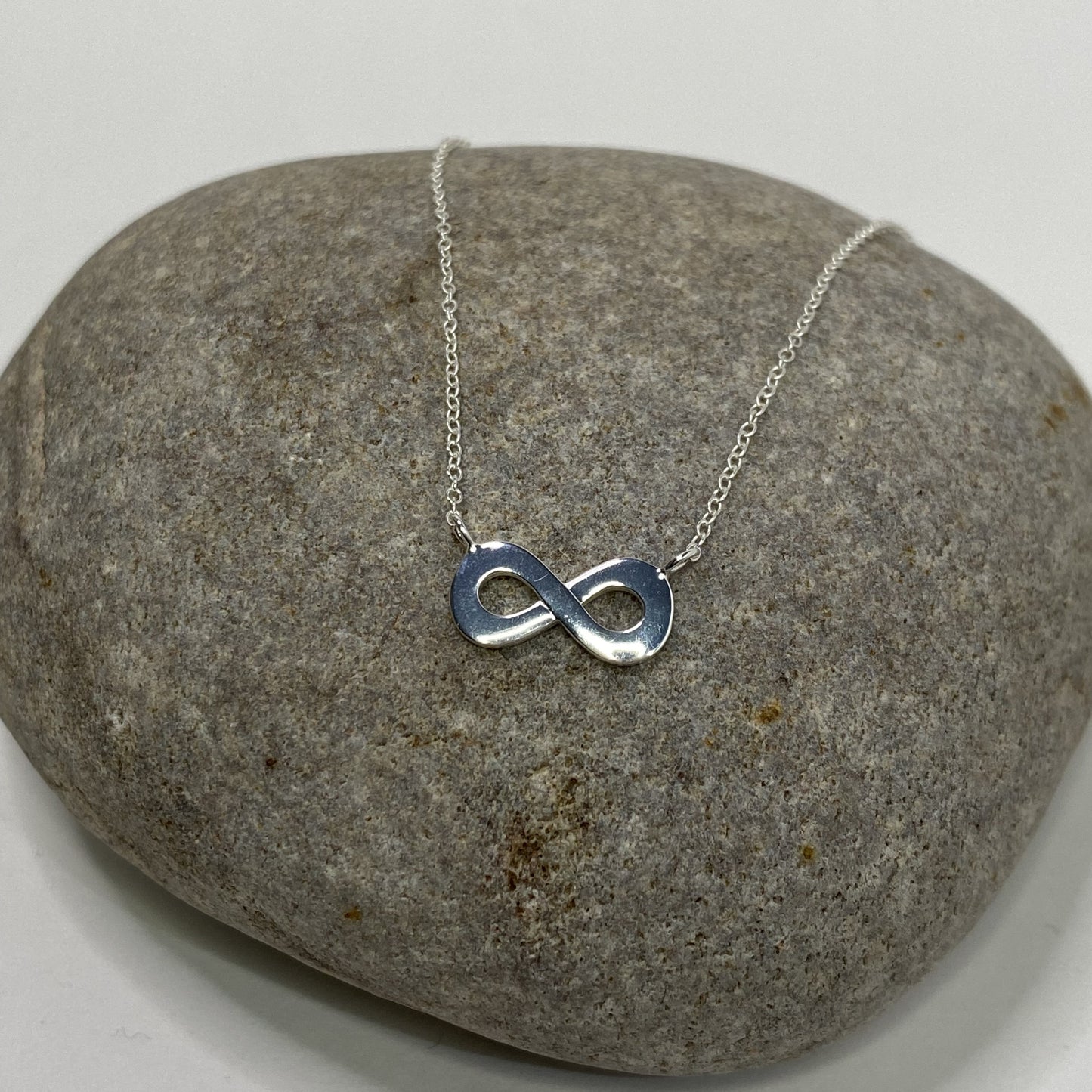 Sterling Silver .925 Infinity Necklace