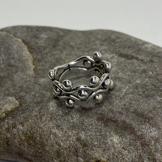 Sterling Silver .925 'Myanmar' Ring